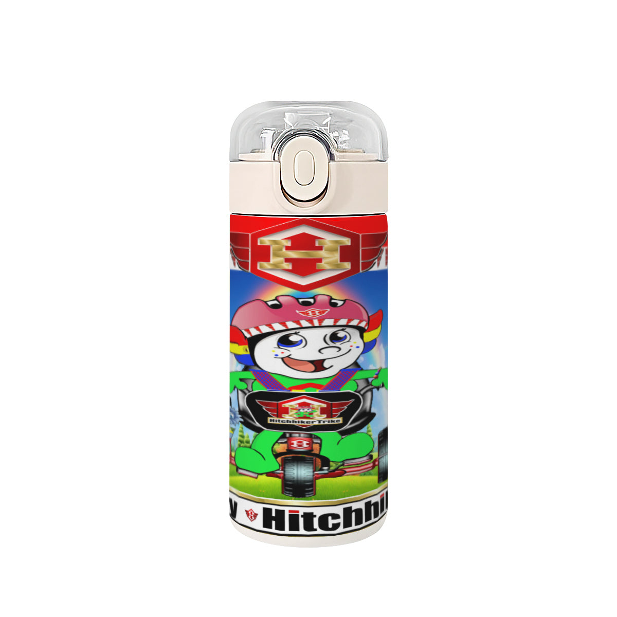 Dolly Hitchhiker Personalized Insulated Tumbler ,Stainless Steel Vacuum Insulated Mug(11oz/320ml)| Stainless Steel 304