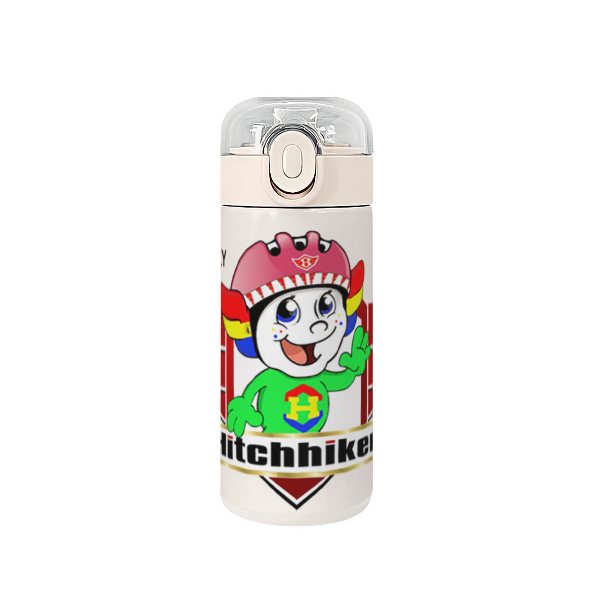 LILY Hitchhiker WAVING IN LOGO Personalised Insulated Tumble ,Steeling Steel Vacuum Insulated Mug
