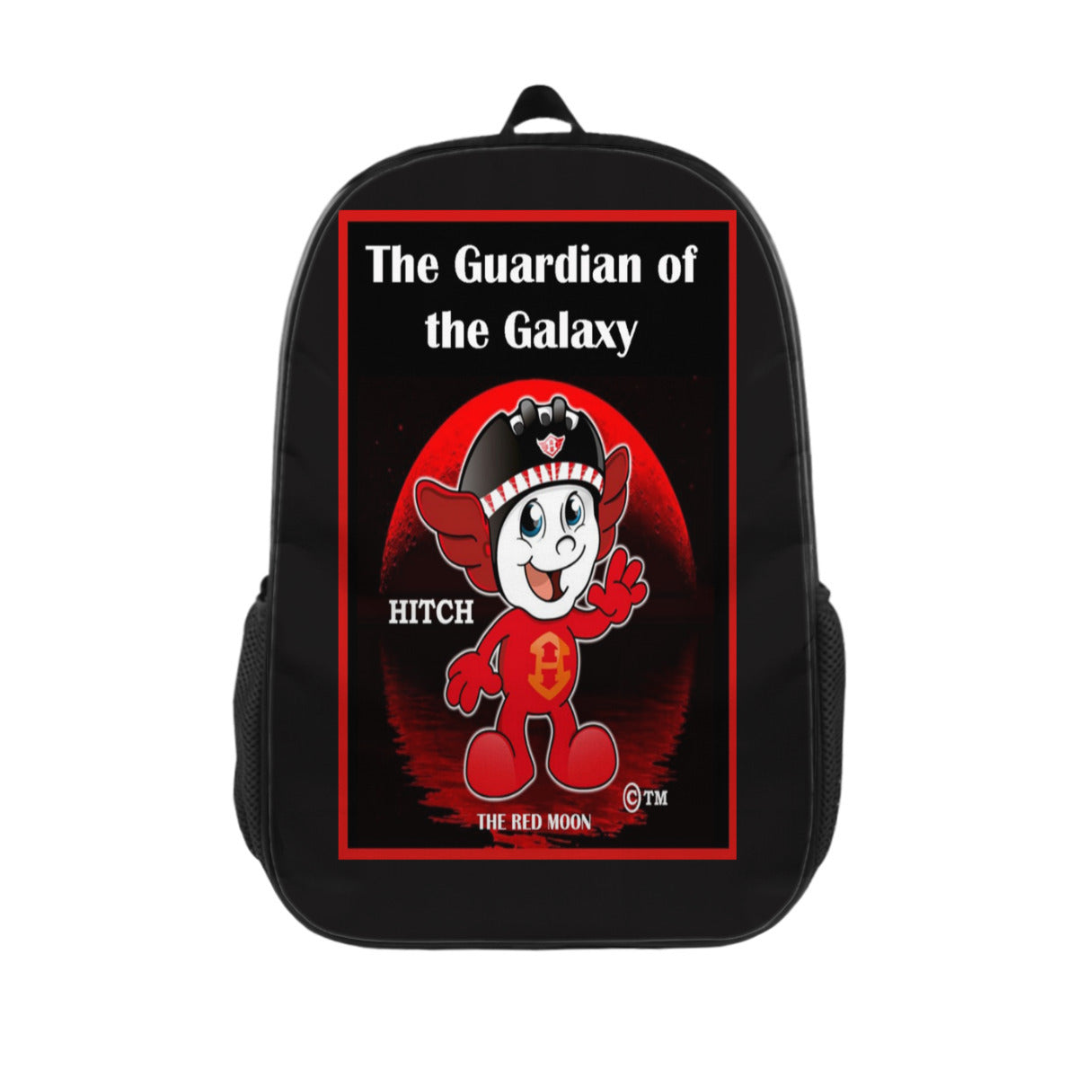 Hicky Poster Customized Simple casual school bag| Polyester