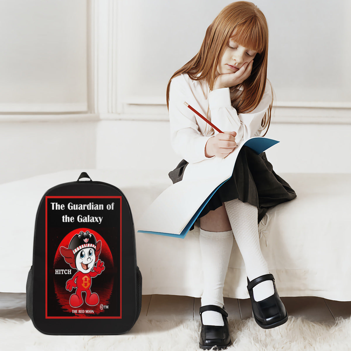 Hicky Poster Customized Simple casual school bag｜ Polyester