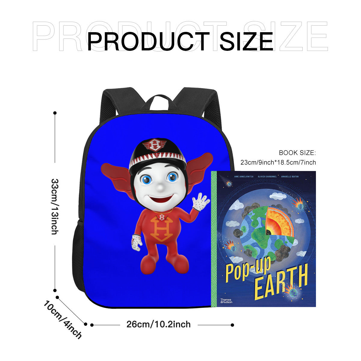 Hitch _Hi _Pose_ With _Helmet personalised children's School Bag | Polyester