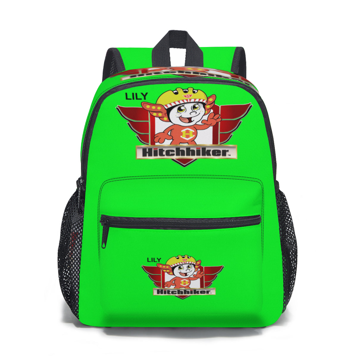 LILY ON THE LOGO Student Schoolbag (Multi-sided Design ) | Polyester