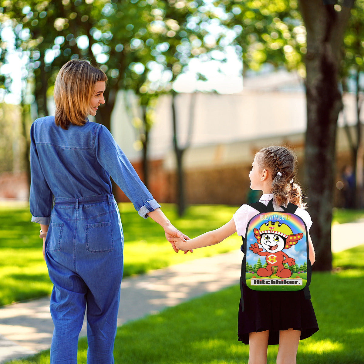 LILY WAVING Personalized Children's school bags ｜Polyester